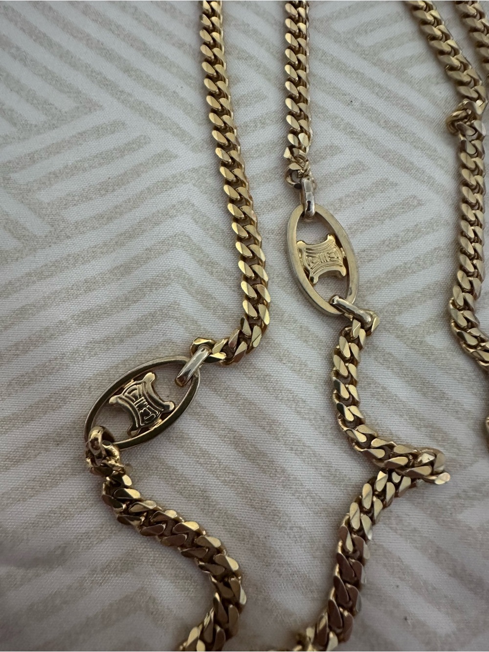 Celine Gold Plated Chain